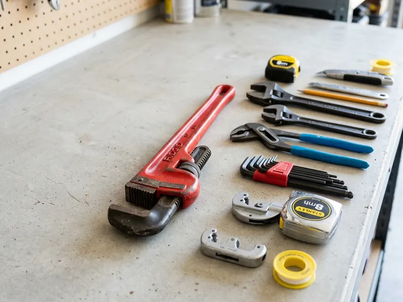 Professional plumbers in Hartsville, IN equipped with top-tier tools for residential and commercial plumbing services.